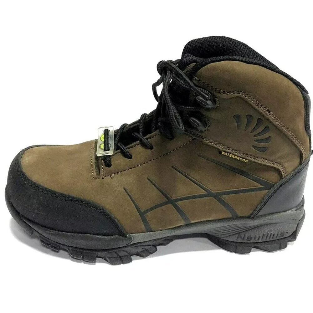 Nautilus Men’s Brown Leather Lace Up Boots Size 7M